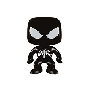 Funko 7011 GITD 7011 "POP Bobble Marvel Black Suit Spider-Man Toy - Publicité