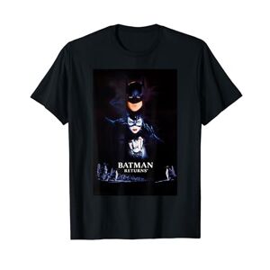 Batman Returns Batman Catwoman Penguin Poster T-Shirt - Publicité