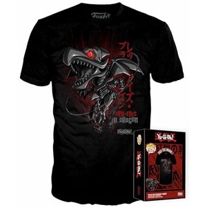 Funko Boxed Tee: Yu-Gi-Oh!- Red Eyes Blue Dragon XL T-Shirt Vêtements Idée De Cadeau Top À Manches Courtes Pour Les Adultes Les Hommes Et Les Femmes Produits Officiels Fans - Publicité