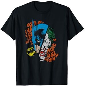 Batman Joker Broken Visage T-Shirt - Publicité