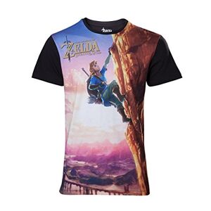 Bioworld Zelda T-Shirt Breath Of The Wild All Over Taille XL - Publicité