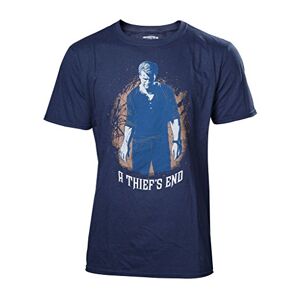 Bioworld Uncharted 4 T-Shirt A Thief's End S blau [import allemand] - Publicité