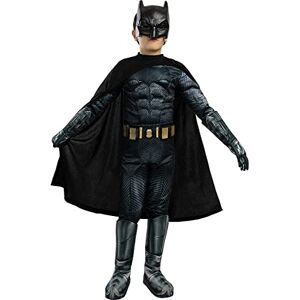 Funidelia Déguisement Batman deluxe Justice League 100% OFFICIELLE pour garçon taille 3-4 ans The Dark Knight : Le Chevalier noir, Super héros, DC Comics Couleur: Multicolore - Publicité