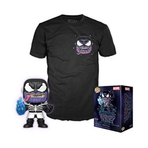 Funko POP! & Tee: Marvel Venomized Thanos Large (L) T-Shirt Vêtements avec une Figurine en Vinyle à Collectionner Idée de Cadeau Jouets et Top à Manches Courtes pour les Adultes - Publicité