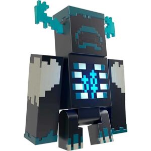 Mattel Minecraft Figurine Warden de Gardien avec « mode Attaque » activable, 2 modes de lumières, et de sons, accessoires, Jouet Enfant, Dès 7 ans, HHK89 - Publicité