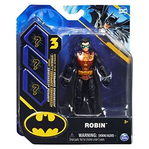 Batman Spin Master DC  2022 Robin (costume rouge métallique) 10,2 cm - Publicité