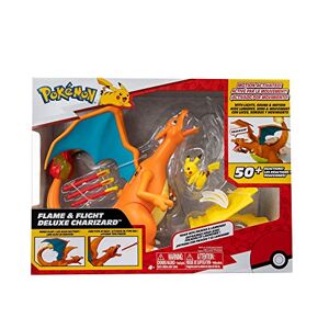 Bizak Pokemon Deluxe Charizard Électronique Vs Pikachu, Set avec Plus de 30 Lumières, Sons et réactions de Mouvement Uniques dans sa Forme de Voler (63223731) - Publicité