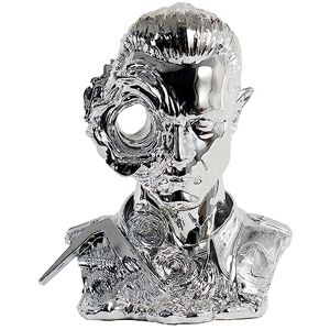 PUREARTS Terminator T-1000 Liqu. Masque en métal Statuette 29 x 36 x 44 cm - Publicité