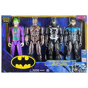 Batman Gotham City Guardians Lot de 4 figurines 30,5 cm Metal-Tech Nightwing Talon Joker - Publicité