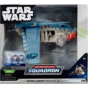 Bizak Star Wars Micro Galaxy Squadron Nave Low Altitude, Comprend 3 Figurines incluses (62610096) - Publicité