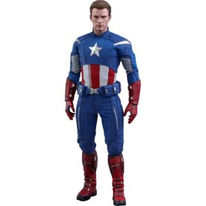 Non communiqué Figurine Hot Toys MMS563 - Marvel Comics - Avengers 4 : Endgame - Captain America 2012 Version Multicolore - Publicité