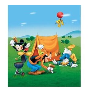 Non communiqué Papier peint xl le picnic de mickey disney 180x202 cm - Publicité