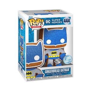 Figurine Funko Pop Super Heroes DC Gingerbread Batman Multicolore - Publicité