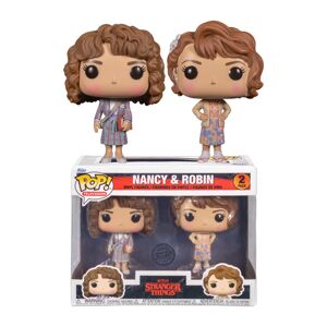 2 PACK NANCY ET ROBIN / STRANGER THINGS / FIGURINE FUNKO POP / EXCLUSIVE SPECIAL EDITION - Publicité