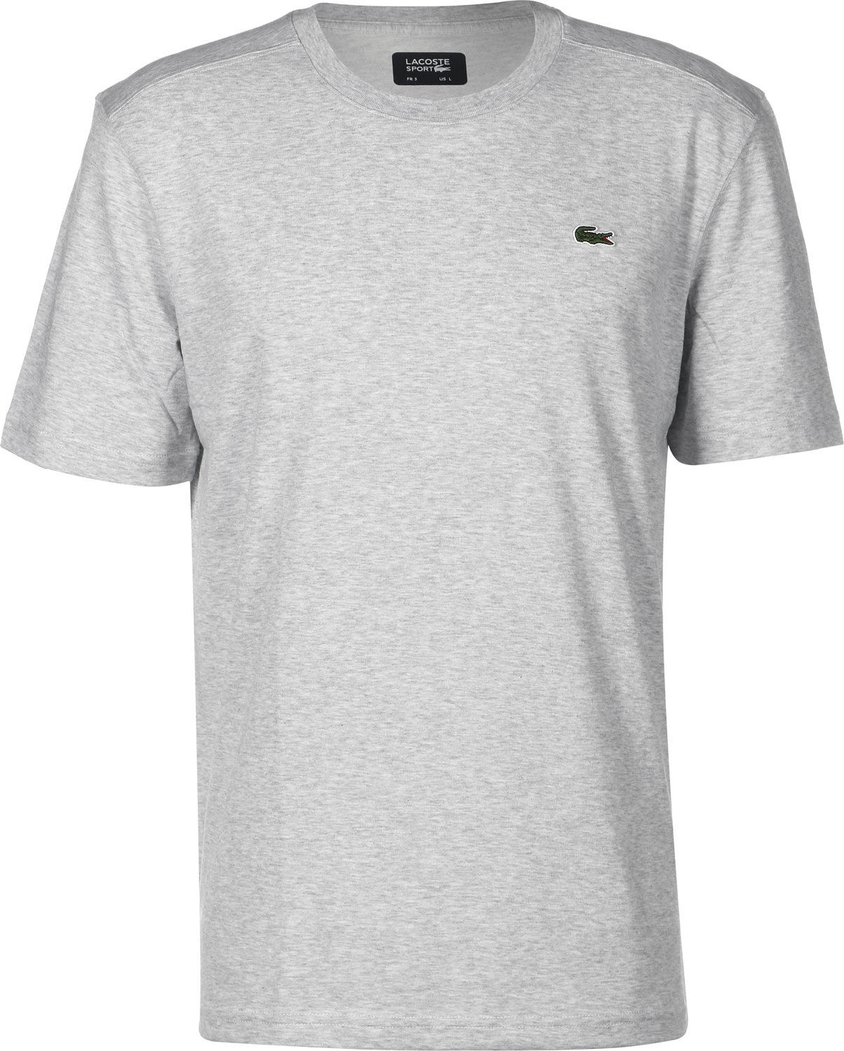Lacoste Basic Sport Round Neck, taille S, homme, gris chiné
