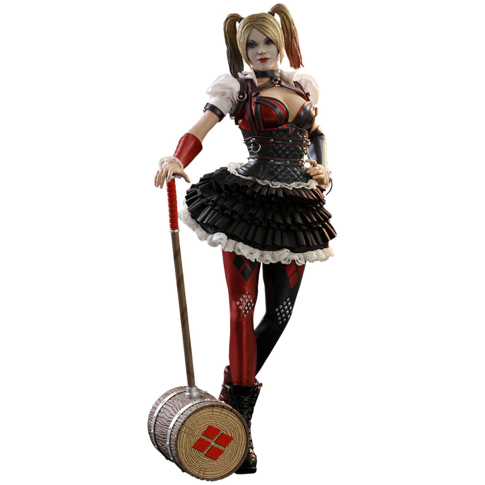 Hot Toys Figurine Articulée Harley Quinn à l'échelle 1/6 (30cm) - Jeu Vidéo Batman Arkham Knight - Hot Toys