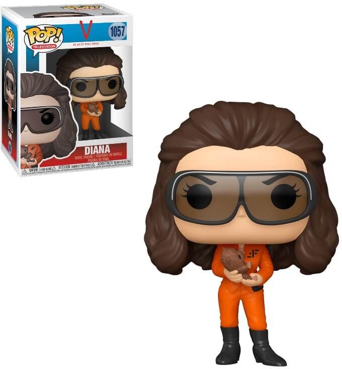 Pop! Vinyl V TV Show Diana in Glasses w/Rodent Pop! Vinyl Figure