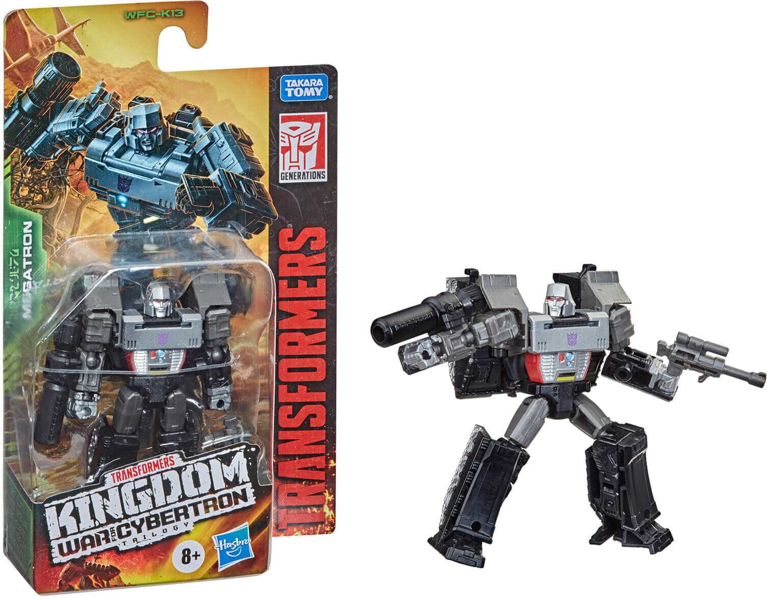 Hasbro Figurine Megatron - Hasbro Transformers Generations War for Cybertron: Kingdom Core Class WFC-K13