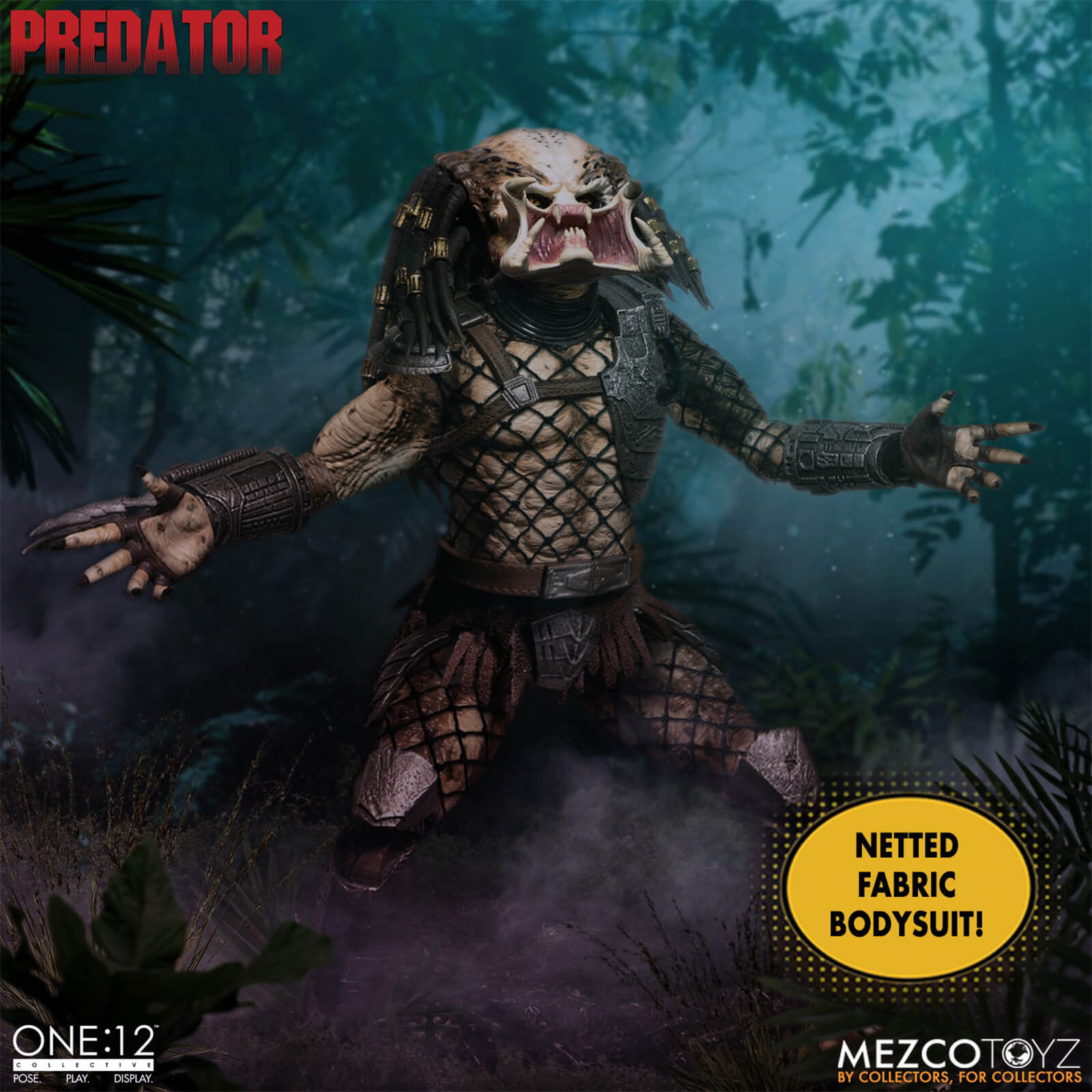 Mezco Figurine Articulée Predator - Edition Deluxe - Mezco One