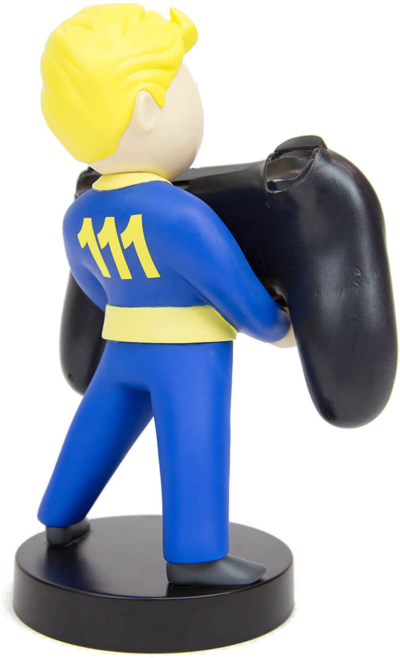 Cable Guys Figurine de support Cable Guy à collectionner pour manette ou smartphone – Fallout – Vault Boy 111 – env. 20 cm