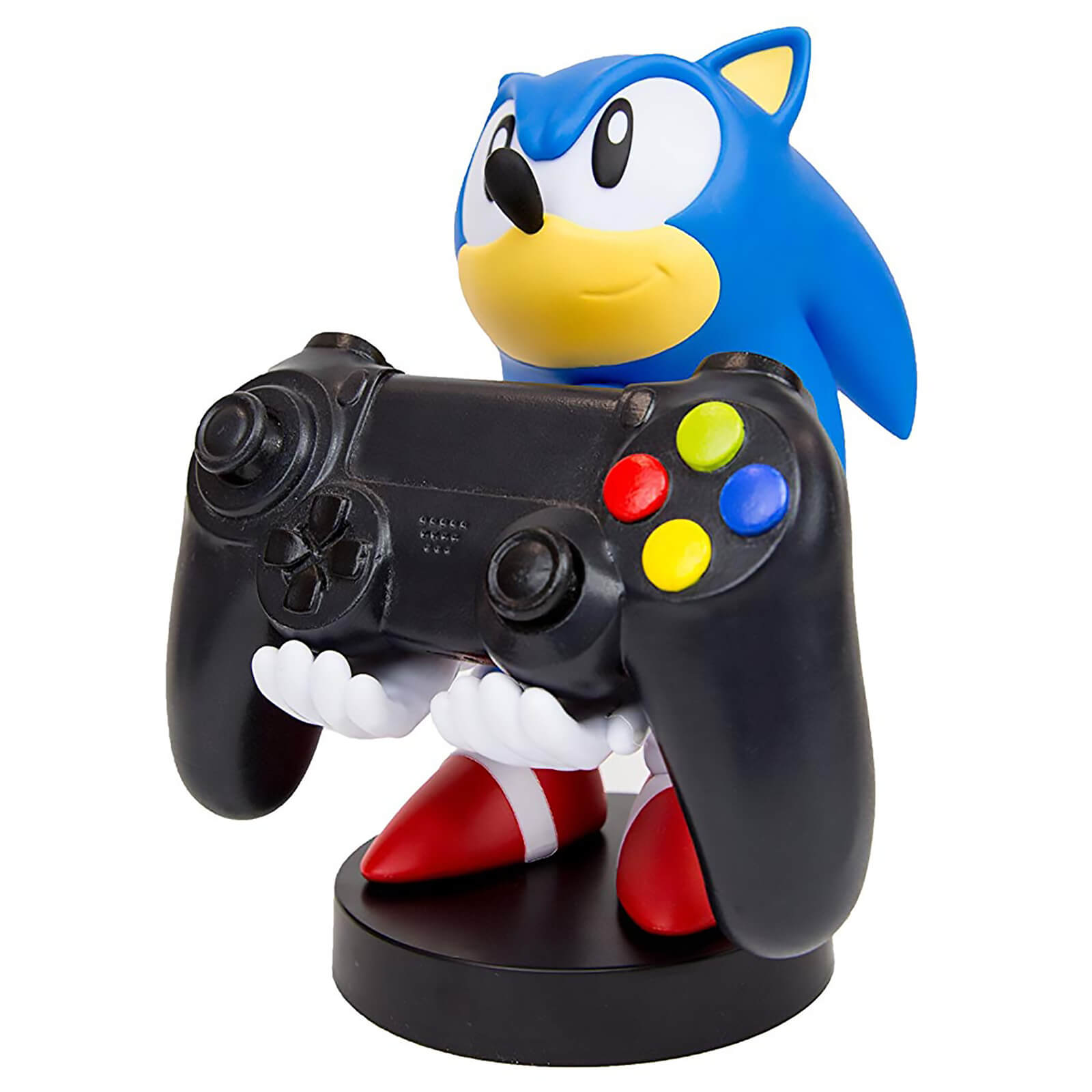 Cable Guys Figurine de support Cable Guy pour manette ou smartphone à collectionner – Sonic the Hedgehog Classic – env. 20 cm