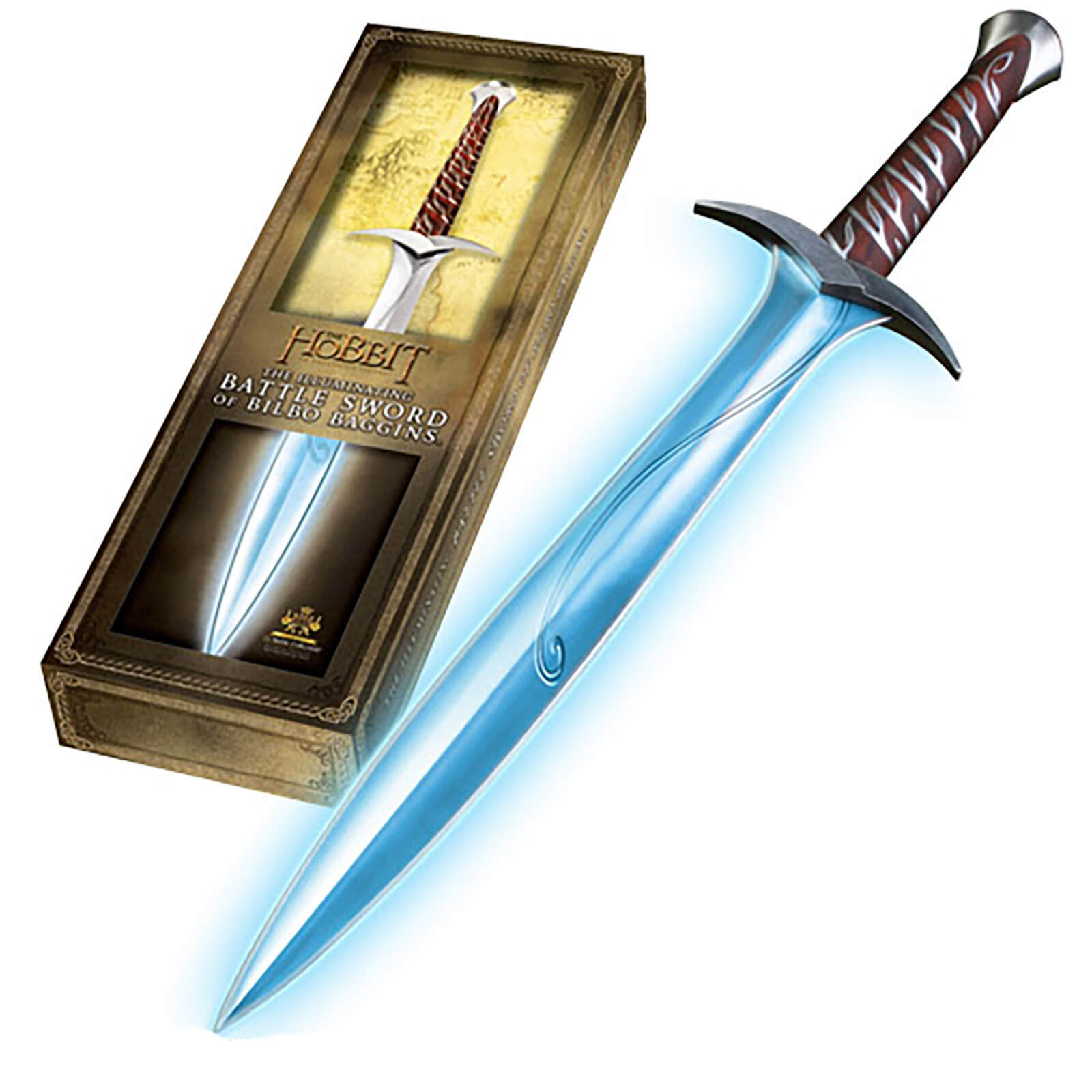 Noble Collection Épée Dard : épée de bataille lumineuse (69 cm), Le Seigneur des Anneaux