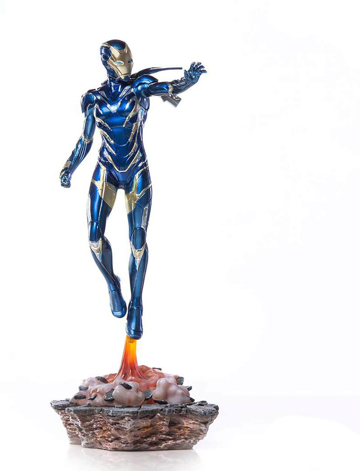 Iron Studios Figurine Figurine Pepper Potts en combinaison Rescue, Avengers : Endgame, échelle BDS Art 1:10 (25 cm) – Iron Studios