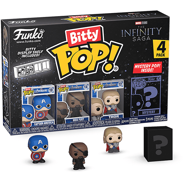 funko action figure  bitty pop_capt.america