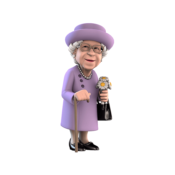 minix action figure  queen elisabeth