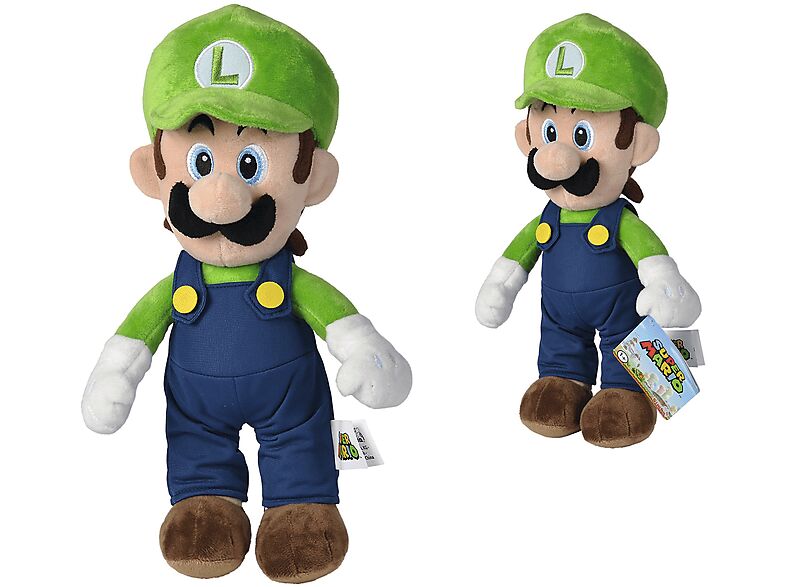 SIMBA TOYS PELUCHE  Super Mario Luigi 30 cm 1 pz