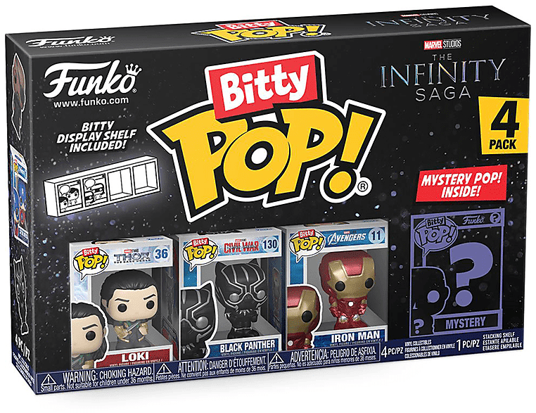 FUNKO ACTION FIGURE  BITTY POP_LOKI