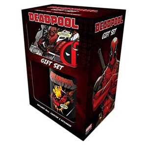 Deadpool Pyramid GP85207 mok, porselein, 300 milliliter, veelkleurig