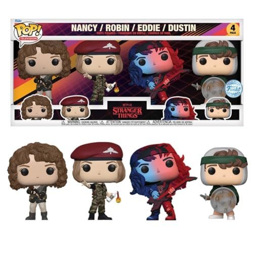 Funko ! POP 4PK EXCL Vreemde dingen S4