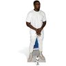 STAR CUTOUTS Ltd Kanye West T-shirt Lifesize Cutout-166cm, karton, Weiss, 166cm hoog