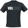 Volbeat Logo T-shirt zwart XXL 100% katoen Band merch, Bands, Duurzaamheid