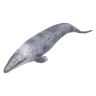 Shanrya Walvis figuur speelgoed, draagbare plastic gesimuleerde nepvis model grijze walvissen figuur voor thuis voor kinderen
