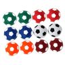 DIKACA 16 Stuks Tafelvoetbal Mini-voetbal Voor Voetbalmachines Minivoetbal Voetbal Bal Plastic Vervangen Kind Vervanging