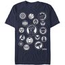 Marvel Avengers: Infinity War Avengers Symbol Unisex Crew neck T-Shirt Navy blue XL