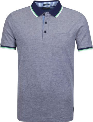 Pierre Cardin Polo Airtouch Delta Blauw  - Blauw - Size: 2X-Large