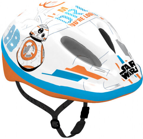 Disney fietshelm BB8 junior wit