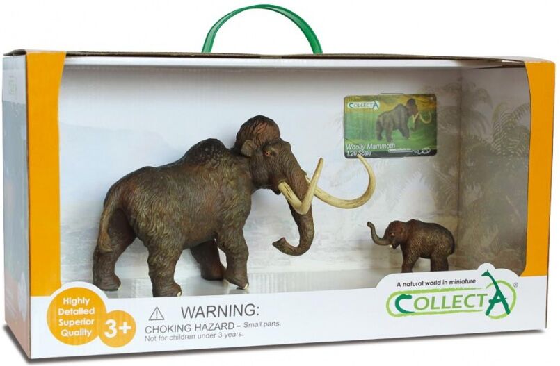 Collecta prehistorie: Mammoet speelset 2 delig bruin - Bruin