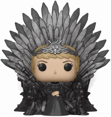 Funko Pop! Deluxe: Game of Thrones Cersei Iron Throne 13 cm - Zwart