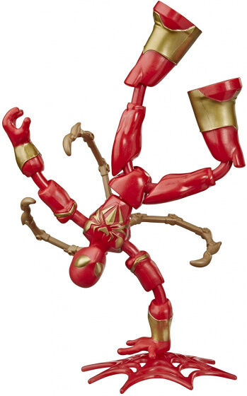 Marvel speelfiguur Iron Spider jongens 15 cm rood - Rood