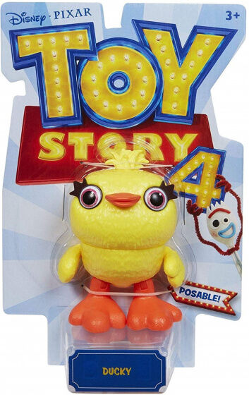Mattel speelfiguur Toy Story Ducky junior 28 x 18,4 cm geel - Geel