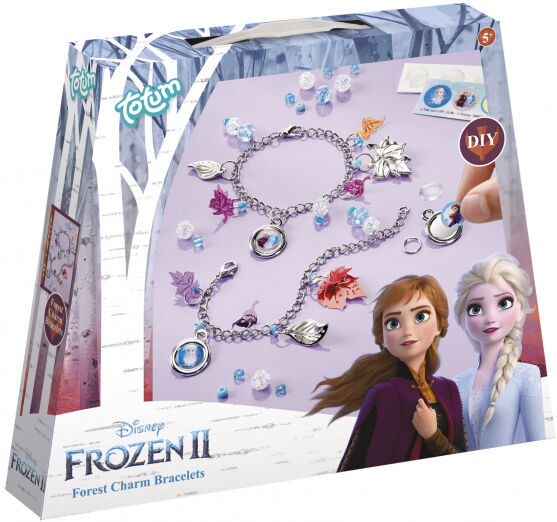 Totum sieradenbox Frozen 2 Forest charm 6 delig - Blauw