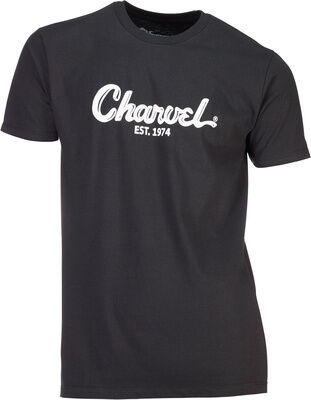 Charvel T-Shirt Charvel Black Logo L