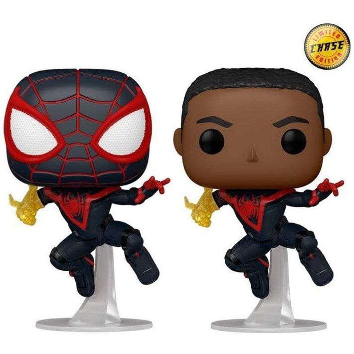 Funko Figura Pop! Marvel Spider-man Miles Morales Miles Clássico 5 - 1 Chase - Funko
