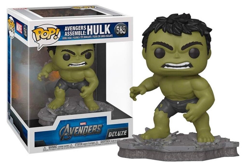 Funko Figura Pop! Marvel: Avengers Assemble Personagem Hulk - Funko