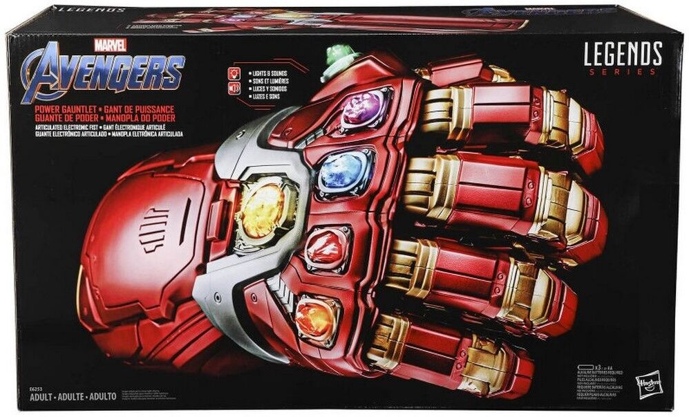 Hasbro Réplica Infinity Gauntlet Iron Man - Hasbro