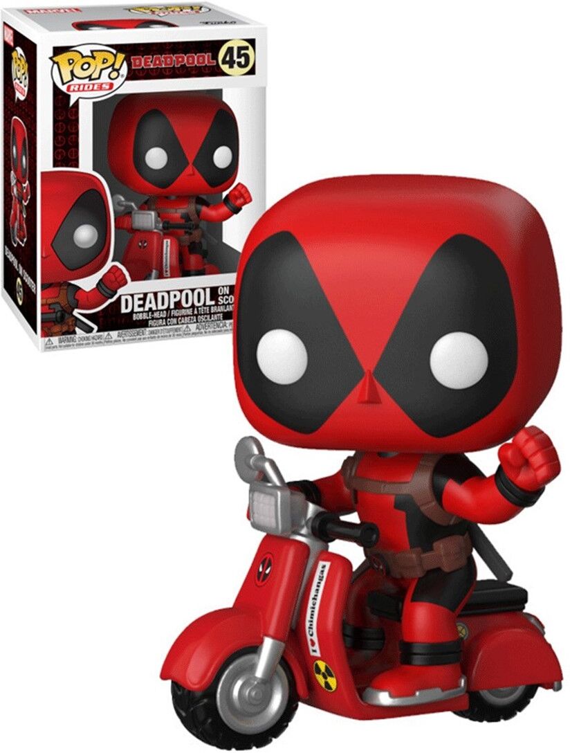 Funko Figura Pop! Deadpool Em Scooter - Funko